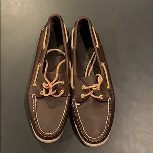 Sperry Chocolate Leather
